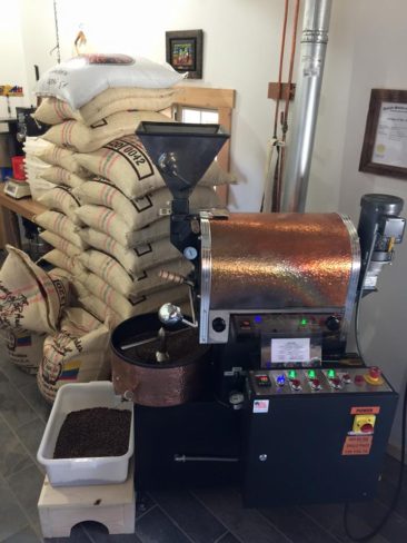 Roasting transforms green coffee into the aromatic brown beans that we purchase in our favorite stores and cafes. During roasting, the characteristic coffee taste and aroma is formed, along with the typical brown color of the beans. By variation of the roasting conditions it is possible to achieve the specific flavor profile of the final coffee according to the preferences of the consumer. Green coffee beans are heated to between 400°F and 480°F for 15 to 25 minutes. Longer roasting will generate a darker color and more intense aroma and flavor. Following roasting, the beans are cooled to room temperature. They may then be packaged as whole beans or ground for their intended use which will also influence the taste in the cup. Roasting occurs in the importing country because freshly roasted beans must reach the consumer as quickly as possible.